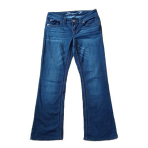 Seven7 Sz 6 / 28 Women's Low Rise Bootcut Dark Wash Stretch Jeans